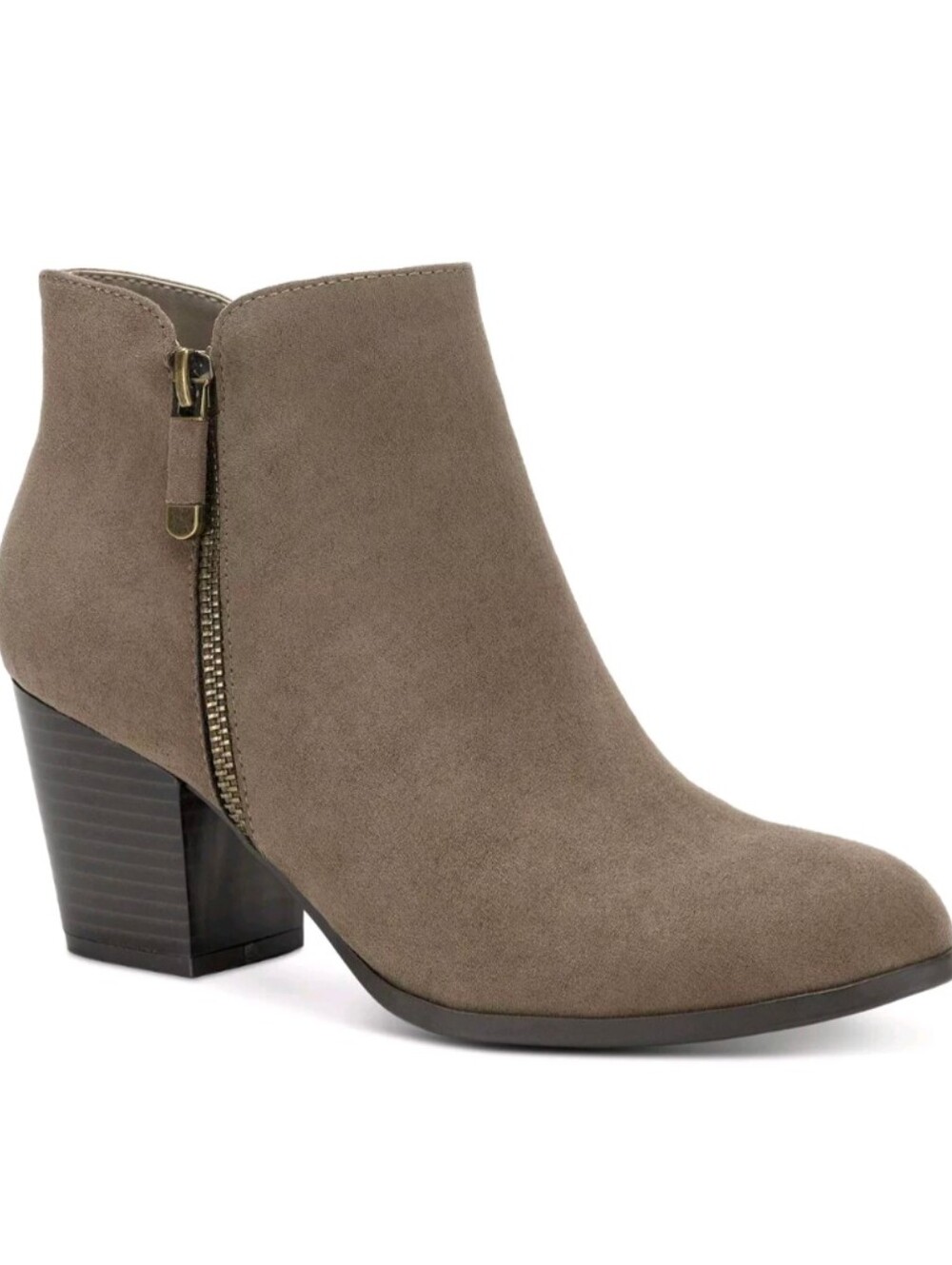 Style & Co. 2 Side Zipper Booties